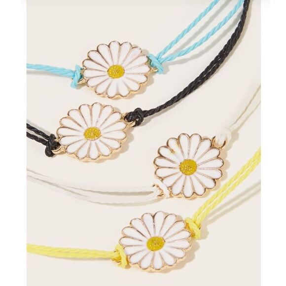 Four Daisy Bracelets - Picture 2 of 4